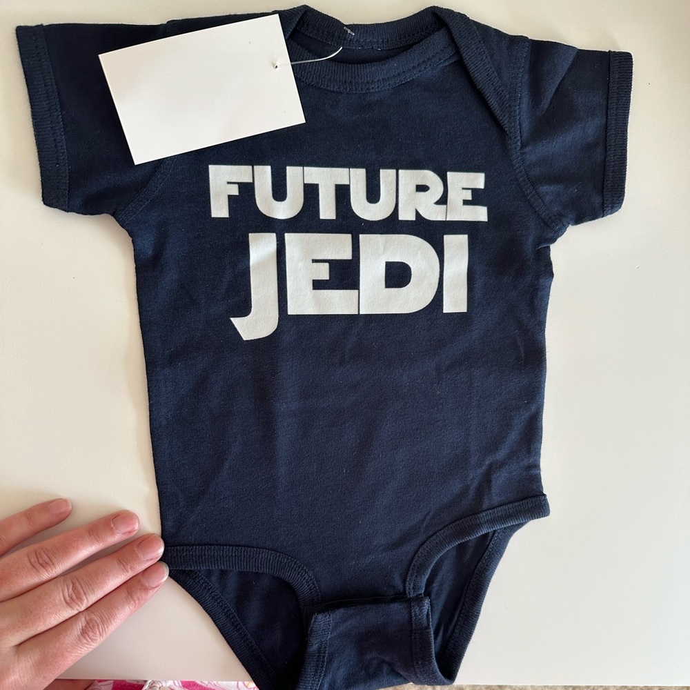 Future Jedi onesie